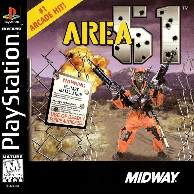 AREA 51 [PS1 US : 1 Disc]