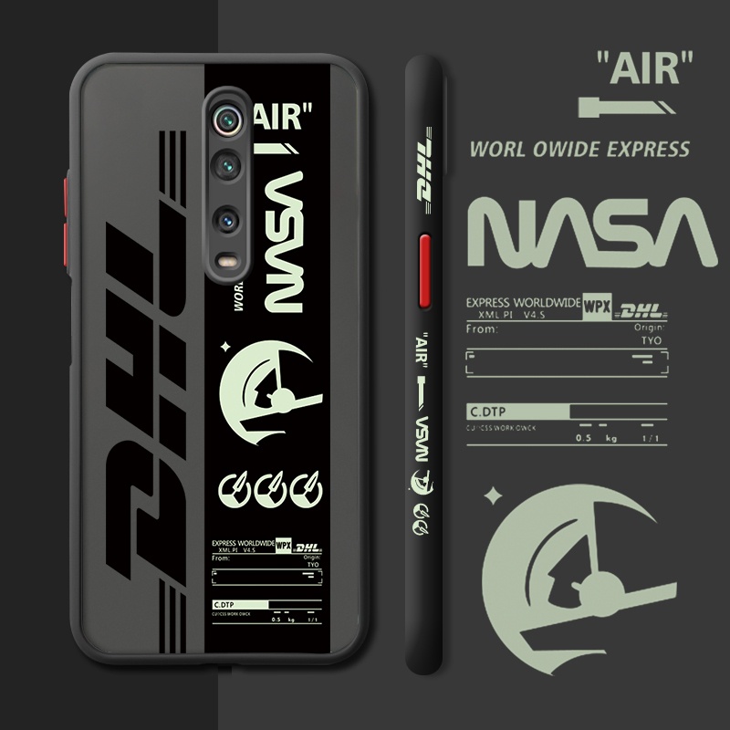 สําหรับ Xiaomi MI 9T Pro Redmi K20 Pro กรณีด้านข้างสแควร์ขอบบาง Frosted โปร่งใส Hard ปลอกแฟชั่นน้ํา 