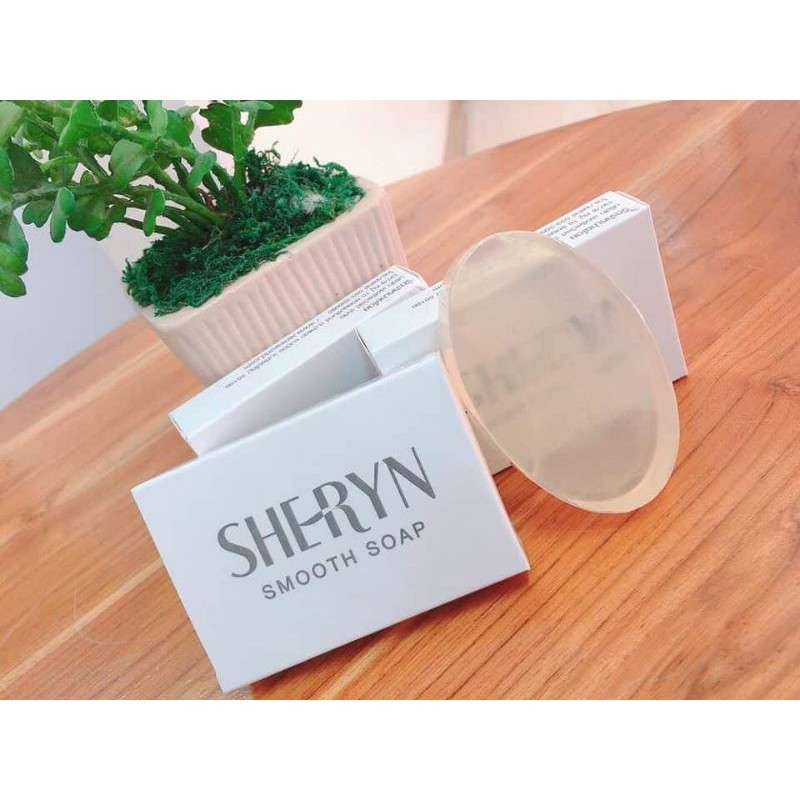 สบู่ล้างหน้า(ส่งด่วน) SHERYN SMOOTH SOAP เซอรีน