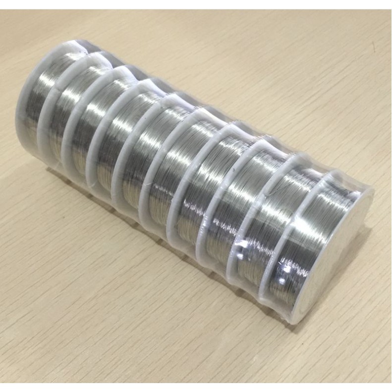 Diy ลวดทองแดง สีเงิน สีทอง สําหรับทําเครื่องประดับ - รูปที่ 3