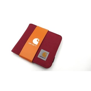 กระเป๋าสตางค์ Carhartt  แท้💯 รุ่นCHO1 คุณภาพดี  สีแดง (wallet Red color)