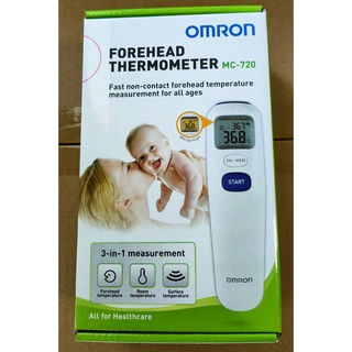 OMRON เครื่องวัดอุณหภูมิทางหน้าผาก รุ่น MC-720 (ของแท้ รับประกันศูนย์ omron)