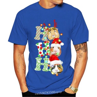 New Guinea Pig Ho Ho Ho Christmas Gift Men T-Shirt Cotton  Black Big Tall Tee Shirt 471