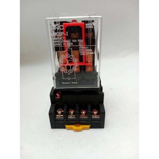 (ใส่โค้ดPEPE333 ลดเพิ่ม 15%)รีเลย์ MK3P-I 24VDC พร้อมช็อกเก็ต11ขา Relay MK3P-I 24VDC