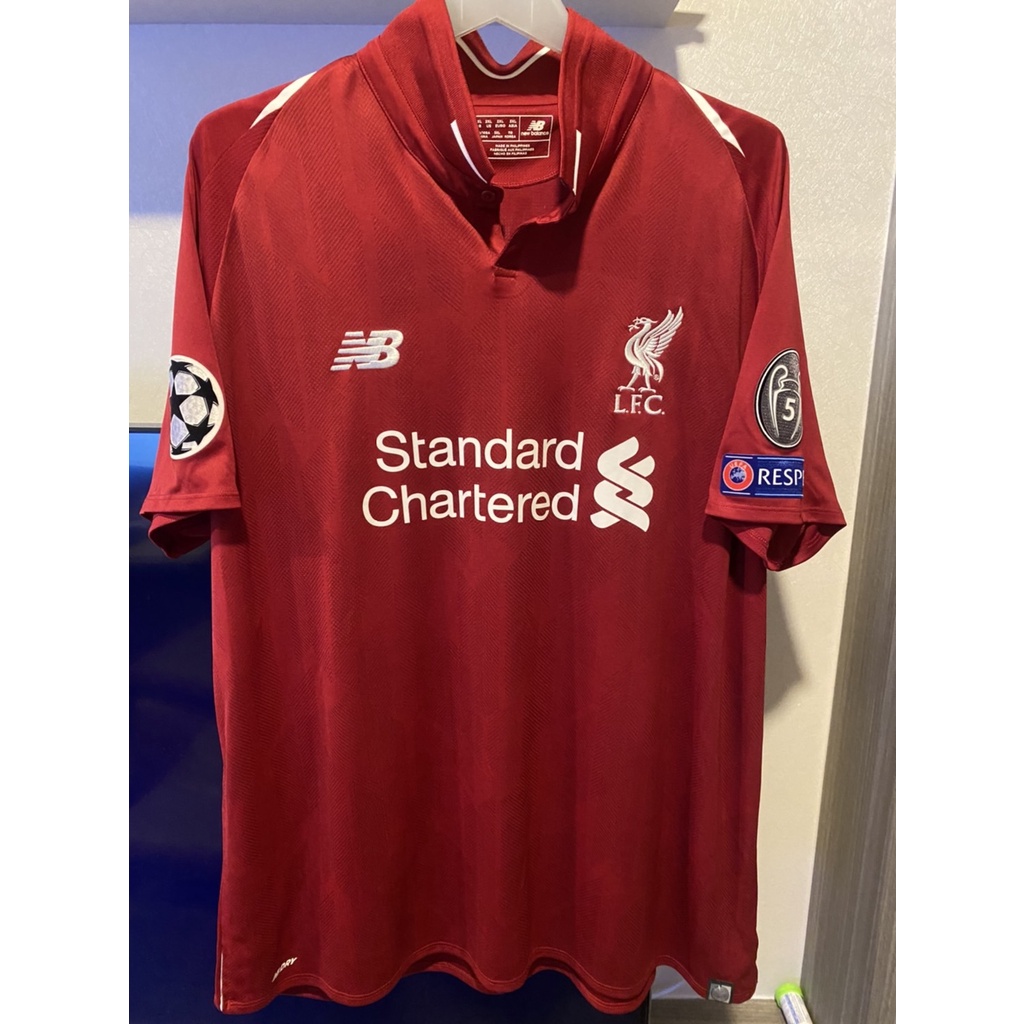 เสื้อแข่งลิเวอร์พูล แท้ ปีแชมป์ ucl 2018-2019