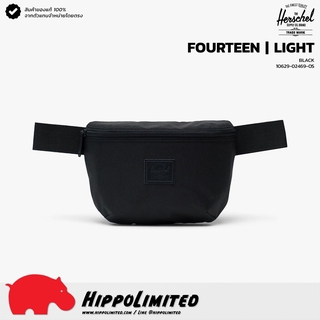 กระเป๋า ⌇ Herschel ⌇ รุ่น Fourteen Light ⌇ สี Black ⌇ สินค้าของแท้ 100% จากตัวแทนจำหน่ายโดยตรง