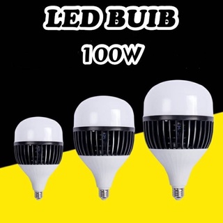 หลอดไฟ LED 100W ขั้ว E27 หลอดไฟโคมไฟพลังงานสูง หลอดไฟประหยัด หลอดไฟโรงงาน