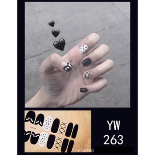 จ่าย 0 บาท⚡️โค้ดINC4LFF4⚡️nails stickers 🇹🇭สติ๊กเกอร์ติดเล็บ รุ่น ywลายการ์ตูนน่ารัก มีทั้งหมด14ลาย