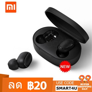 [สต็อกพร้อม] Xiaomi Redmi Airdots หูฟังบลูทู ธ TWS สเตอริโอ BT 5.0 Eeadphones