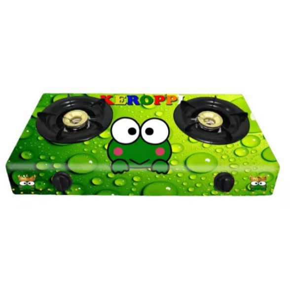 สติ๊กเกอร์ 2-BURNER KEROPI STOVE 100x50 ซม