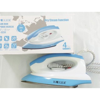 เตารีด HAEGER STEAM IRON HG-1231 1200W สีฟ้า ราคาถูกพร้อมจัดส่งในไทยไม่ต้องรอนาน !!