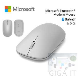 Microsoft Bluetooth Modern Mouse (Bluetooth, 1000 DPI) ประกัน Microsoft 1 ปี