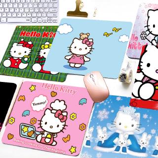 แผ่นรองเมาส์เล่นเกม กันลื่น ลาย Hello Kitty