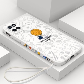 case for REALME C21 C21Y XT A1K REALME C2 REALME Narzo 20pro เคสโทรศัพท์มือถือแบบนิ่ม ลายการ์ตูนนักบินอวกาศ สําหรับ