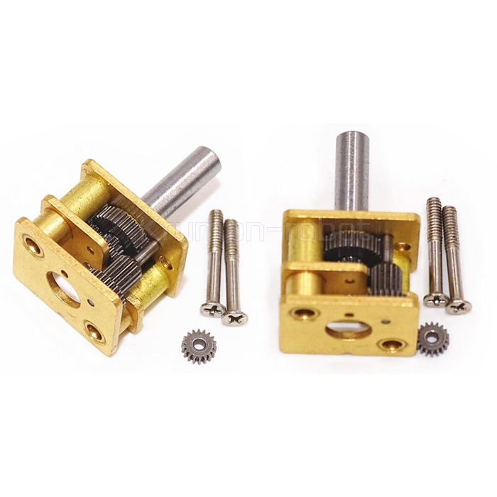 12GA - MicroGear  1:5 , 1:10 , 1:20 , 1:30 , 1:50 เป็นชุดอะไหล่เฟืองเกียร์ขนาดเล็ก เฟืองเหล็ก แข็งแรงทนทาน