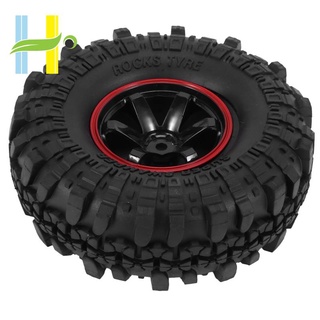 110MM 1.9 Inch Rim Tyre Wheel Tire for 1/10 RC Rock Crawler SCX10 D90