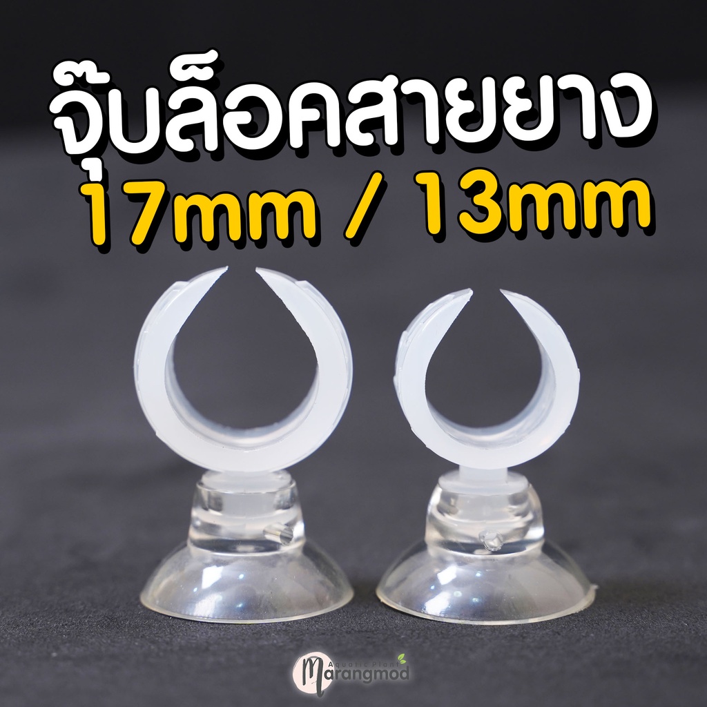 จุ๊บล็อคสายยาง จุ๊บยางอเนกประสงค์ ยึดสายยาง Inflow Outflow เครื่องแก้ว และอุปกรณ์ต่างๆ | Marangmod