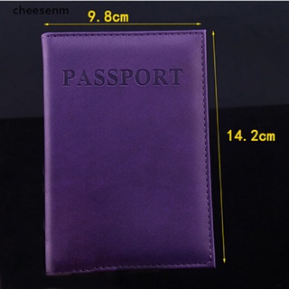 Leather Passport Holder Case White Wreath Ation Stylish Pu Leather Travel Accessories Hard Case Passport Holder For Women Men
