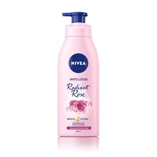 🔥ดีสุดๆ!! NIVEA นีเวีย เรเดียนท์ โรส ไวท์ โลชั่น 350 มล. 🚚พร้อมส่ง!! 💨