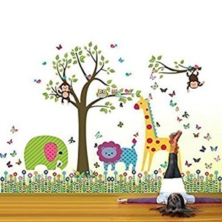 สติ๊กเกอร์ใสติดผนังบ้าน ห้องเด็ก  Wallsticker DIY Home Decor