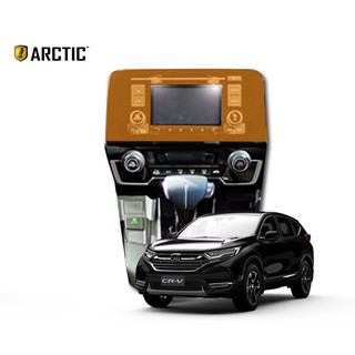 ARCTIC ฟิล์มกันรอยรถยนต์ ภายในรถ PianoBlack HONDA CR-V G5 (DT-E) 2018 - บริเวณรอบจอ