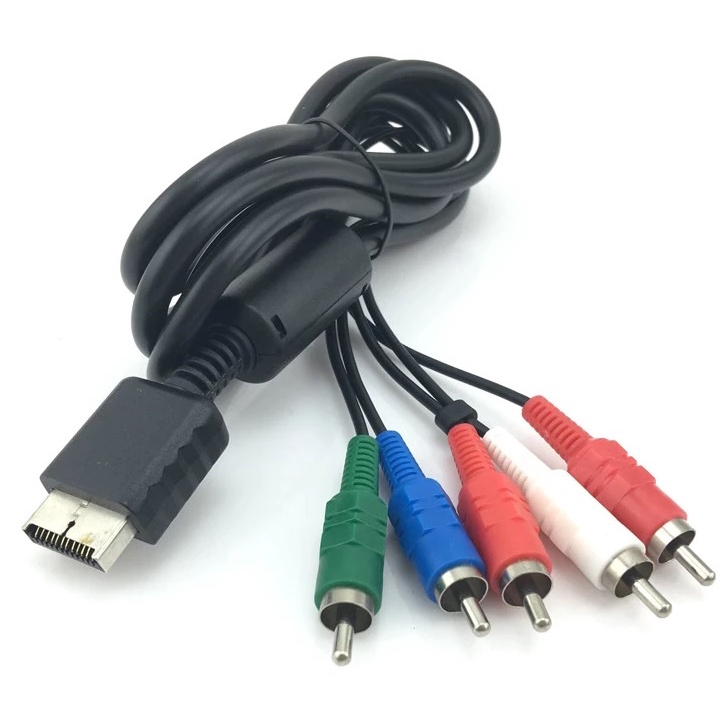 พร้อมส่ง สาย AV PS2 PS3 คอมโพเนนต์ Component สายคอมโพเนนท์ สำหรับ PS2 PS3 AV Cord RCA HDMI สาย ps2 Video-Audio ps3
