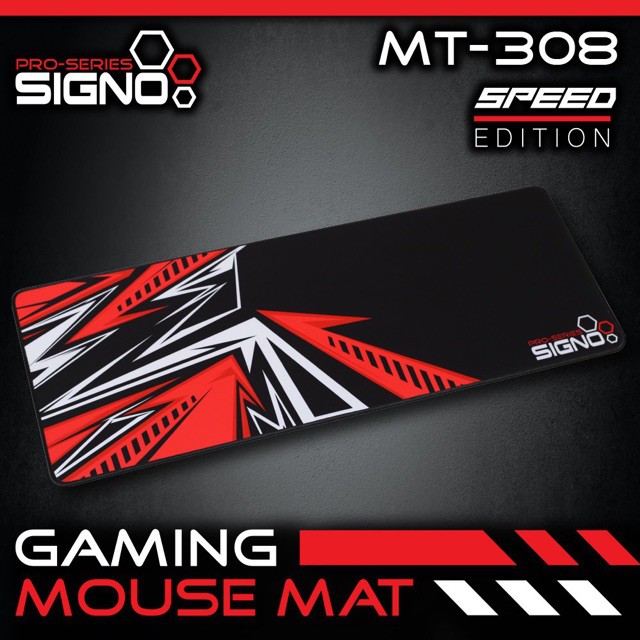 SIGNO Gaming Mouse Mat รุ่น MT-308 (Speed Edition)