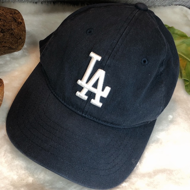 หมวกLA (MBL) 💙 แท้💯% สีกรมเข้ม โลโก้ปัก
