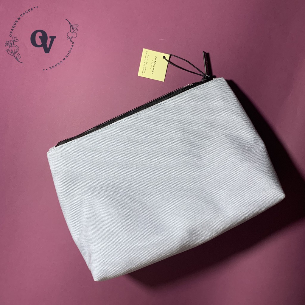 Jo Malone - Limited Edition Lavenderland Pouch | Make up Bag | Pastel  Purple Canvas Satin Zip กระเป๋าเครื่องสำอาง | Shopee Thailand
