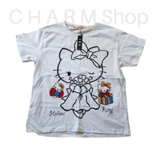 👕เสื้อผ้ายืด สาวอวบ Kitty (มีตำหนิ)