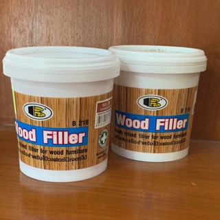 สีโป๊ว​ไม้ โป๊วเฟอร์นิเจอร์ สีโป๊ว​ บอสนี่ วู๊ดฟิลเลอร์​ BOSNY​ WOOD FILLER 0.5กก.