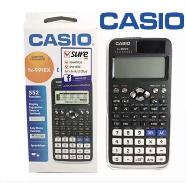 CASIO เครื่องคิดเลข รุ่น FX-991ES PLUS 2nd editionเครื่องคิดเลขวิทยาศาสตร์ #Casio FX-991EX