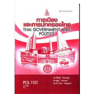 POL1101 (PS110) 62188 การเมืองและการปกครองไทย