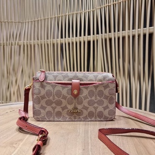 COACH 37458 NOA POP-UP MESSENGER IN COLORBLOCK SIGNATURE CANVASS