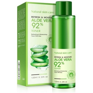 BIOAQUA ALOE VERA TONER โทนเนอร์ว่านหางจระเข้ 120ml.