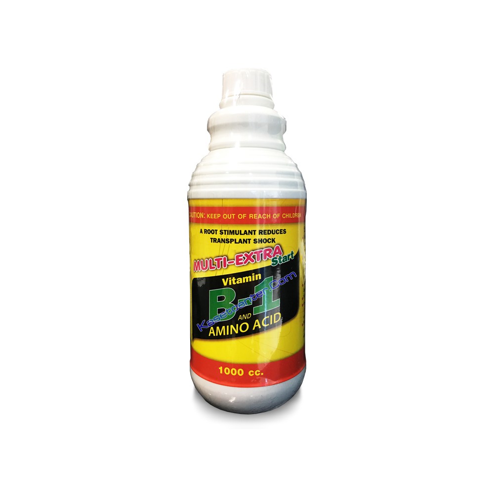 มัลติเอ็กซ์ตร้า-สตาร์ (Vitamin B-1)  1,000 ml. น้ำยาเร่งราก อาหารเสริมพืช ฮอร์โมนพืช ปุ๋ยน้ำ