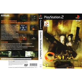 แผ่นเกมส์ PS2 Contra - Shattered Soldier   คุณภาพ ส่งไว (DVD)