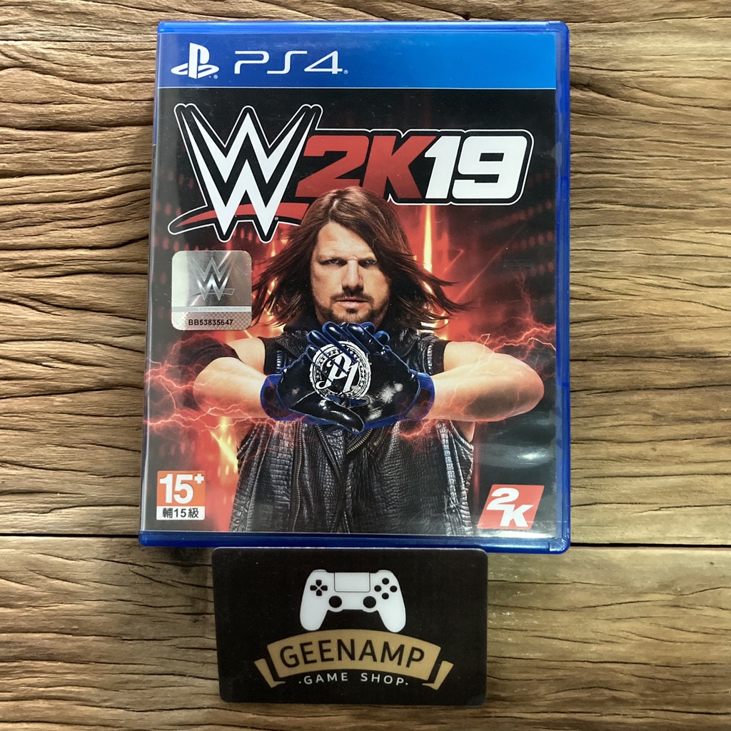 (คูปองShopeeลด20%) PS4 [มือ2] WWE 2K19 (R3/ASIA)(EN) # W2K19 # World Wrestling Entertainment 2019