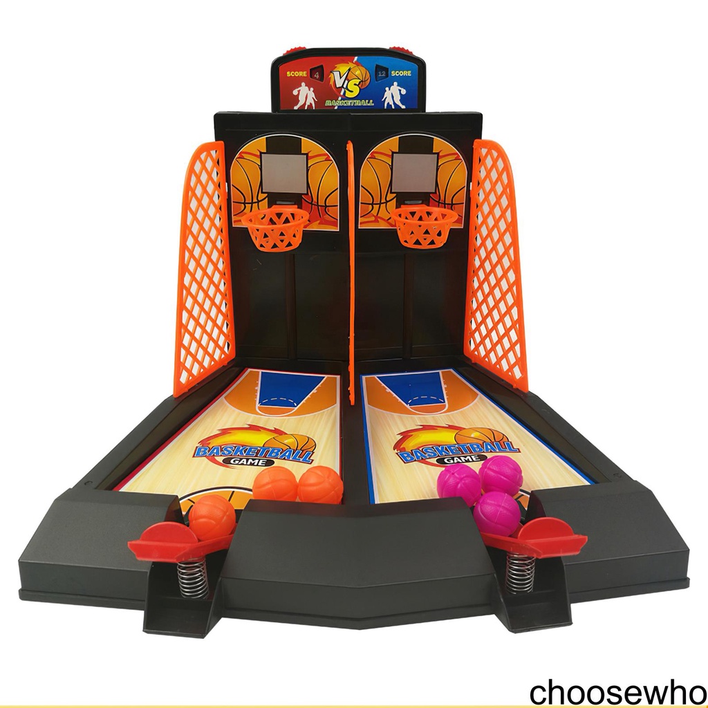 [CHOO] Desktop Basketball Game Toy Table Basketball Court Easy to