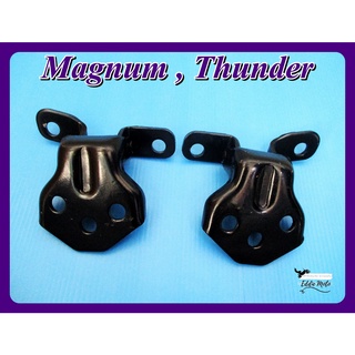 MAZDA MAGNUM THUNDER LOWER DOOR HINGE (RH&amp;LH) "BLACK" SET  // บานพับประตู ล่าง (ซ้าย-ขวา) สีดำ สินค้าคุณภาพดี