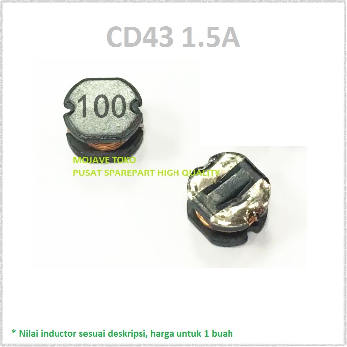 Power Inductor 6.8uH SMD 1.5A CD43 4532 SMT เมนบอร์ดคุณภาพสูง