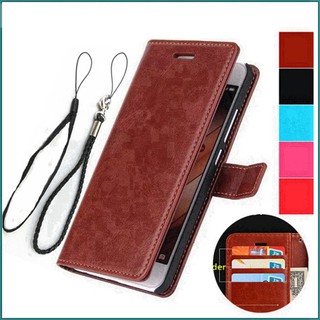 เคสเคสโทรศัพท์หนังฝาพับพร้อมช่องใส่บัตรสําหรับ Samsung Note 9 Note 8 Note 5 S 10 Plus S 10 Lite M 20