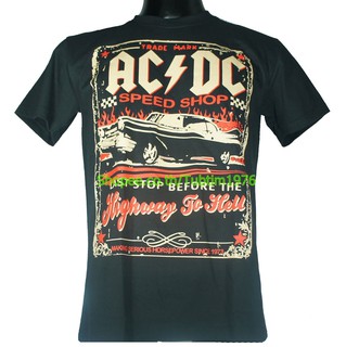 เสื้อวง Ac/Dc เสื้อยืดแฟชั่นวงดนตรี เสื้อวินเทจ acdc เอซี/ดีซี ADC1429