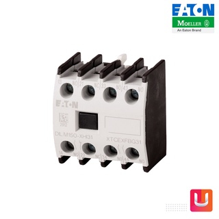 EATON DILM150-XHI22 อุปกรณ์เสริม (สำหรับติดด้านหน้า)  2NO 2NC for DILM40-DILM150 รหัส Y7-277950