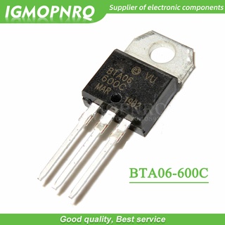 ไตรแอก BTA06 BTA06-600C BTA06-600 TO-220 600V 6A 10 ชิ้น