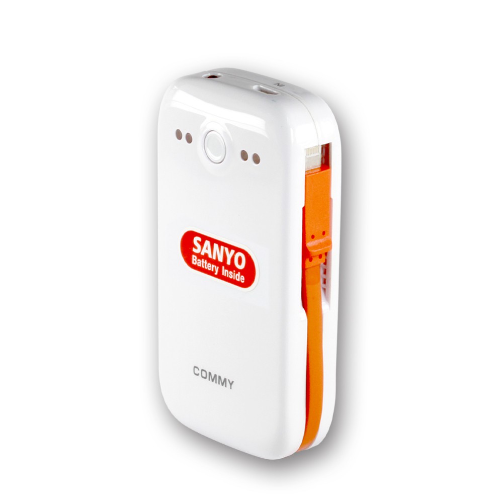 Commy (Sanyo)แบตสำรอง PowerBank 6000 mAh