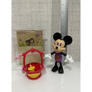 Minnie Mouse โมเดล พร้อมถังน้ำ ตำหนิตามภาพ ของแท้