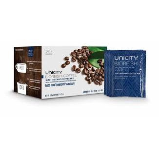 Bio Reishi Coffee  กาแฟ ไบโอริชี่ 3 in 1 ยูนิซิตี้ Unicity  ไม่มีไขมันทรานซ์ ของใหม่และแท้100%