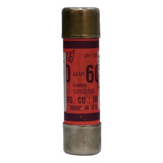 ฟิวส์กระบอก 250V 60A BRASS CARTRIDGE FUSE 250V 60A