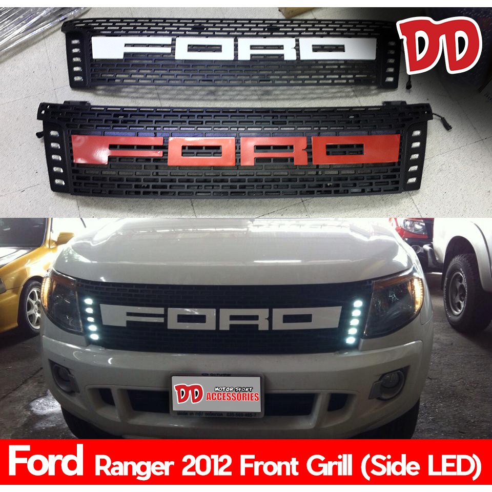 กระจังหน้า Ford Ranger 2012 v14 LED ข้าง
